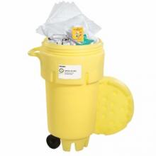 SpillTech SPKO-50-WD - Oil-Only 50-Gallon Wheeled OverPack Salvage Drum Spill Kit