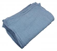Anchor Wiping Cloth 30-250ST-NEW-A - New Blue Huck Towels - 50 LB Box