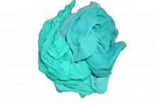 Anchor Wiping Cloth 30-250ST-G-A - Recycled Green Huck Towels - 50 LB Box